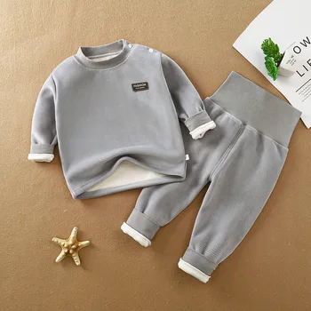 Kids Thermal Underwear Sets Winter Autumn Warm Long John For Infant Baby Boy Girls Clothes Sets Pajamas Suits Children Clothing 5