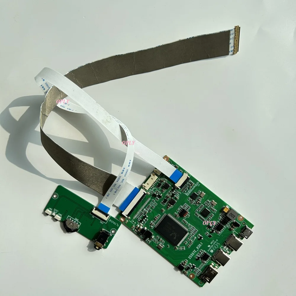 Placa Controladora Edp com Led tipo c Usb Compatível com Mini Hdmi Mnf601ca11 Mnf601ca13 N156kme-gna Ne156qhm-n61 156 Pol 2560×1440