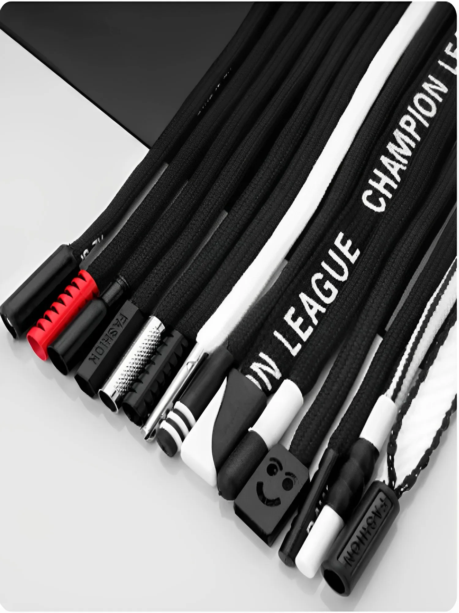 1Pcs Sweatpants Drawstring Strap Metal Head Sports Pants Cotton Rope Belt Hoodies Accessories DIY Sewing Band Supplies