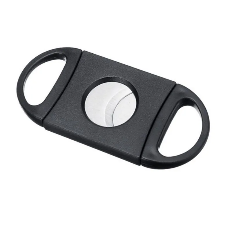 Cigar Cutter Black Cigar Cutter Stainless Steel Sharp Manual Cigarette Breaker Accessories Wedding Party Souvenir Gifts
