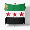 Syria emblem Flannel Blanket Syrian Arab Flag Throw Blanket Cozy Soft Lightweight Warm 30x40inch 40x50inch for Couch Sofa Bed 2
