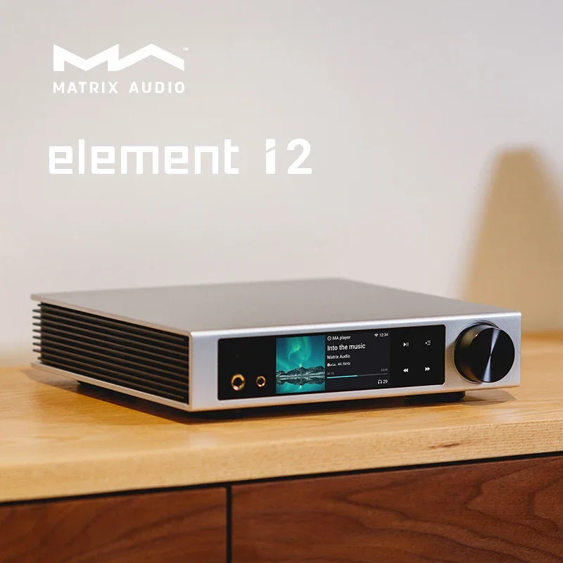 Matrix Element i2 HIFI Streamer Music Player ES9038Q2M DAC Headphone Amplifier Support Tidal qobuz dlna roon readyNAS Spotify