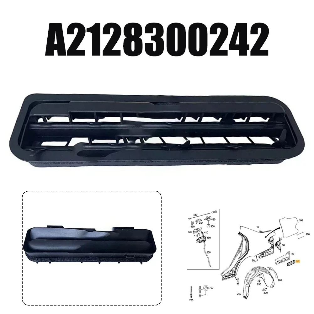 1pc Rear Air Vent Flap For Mercedes For W204 W212 C207 A2128300242 Black Easy Installation Electrical Equipment