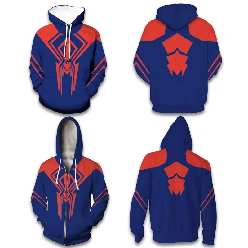 Remera Marvel Comics Remera Hombre AraÃ±a Con Capucha Remera
