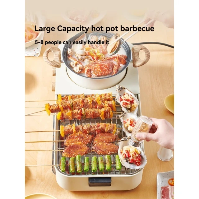 2-in-1 Grill & Hot Pot 2