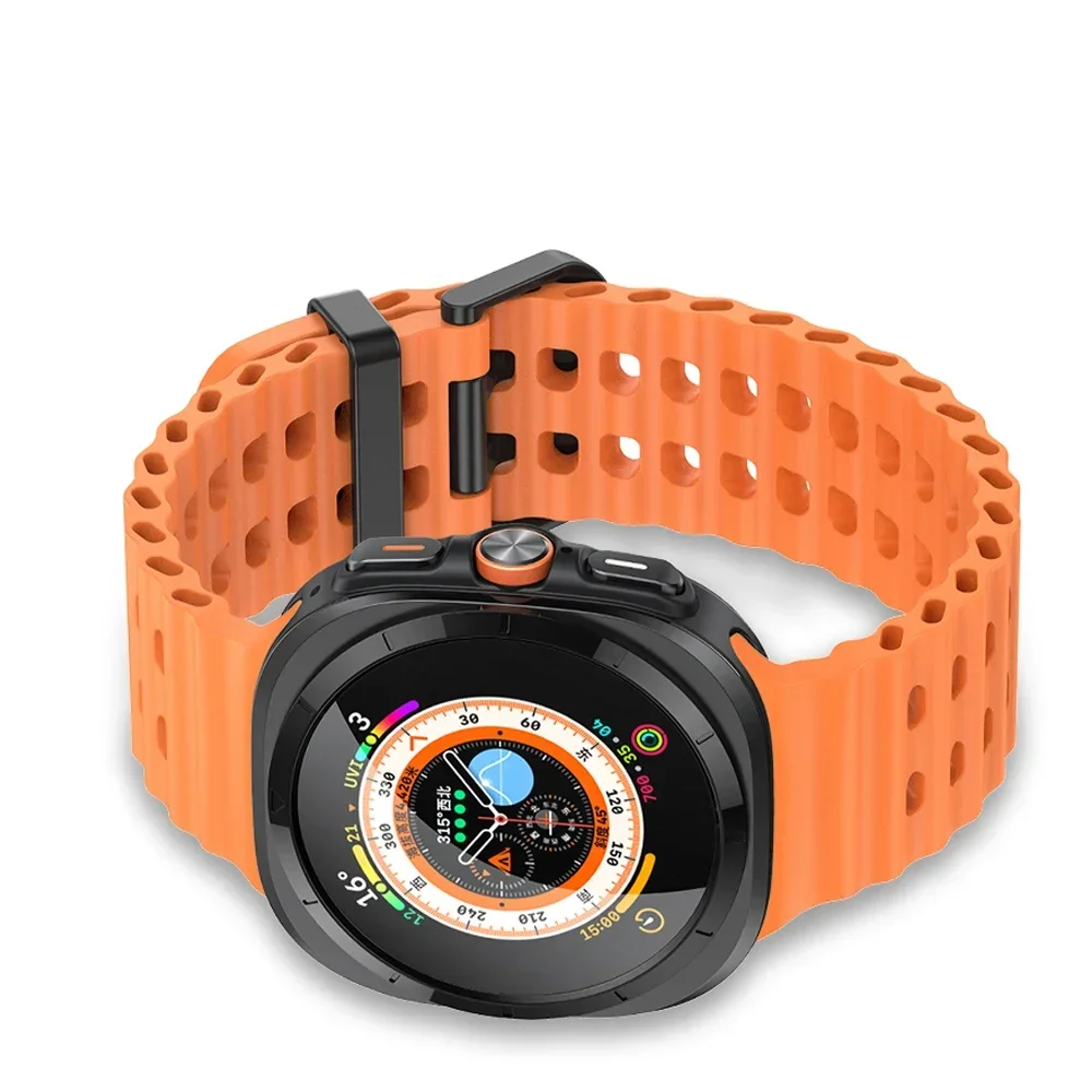 Premium Marine Bracelet for Smartwatches - Luxurious 47mm Watchband Strap