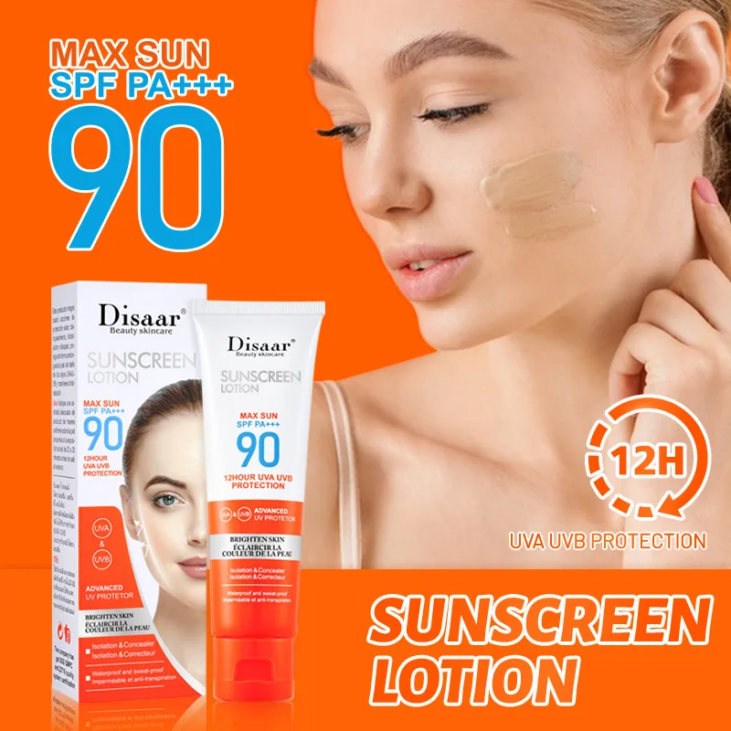 Sunscreen for body, arms, thighs, and isolation sunscreen lotion