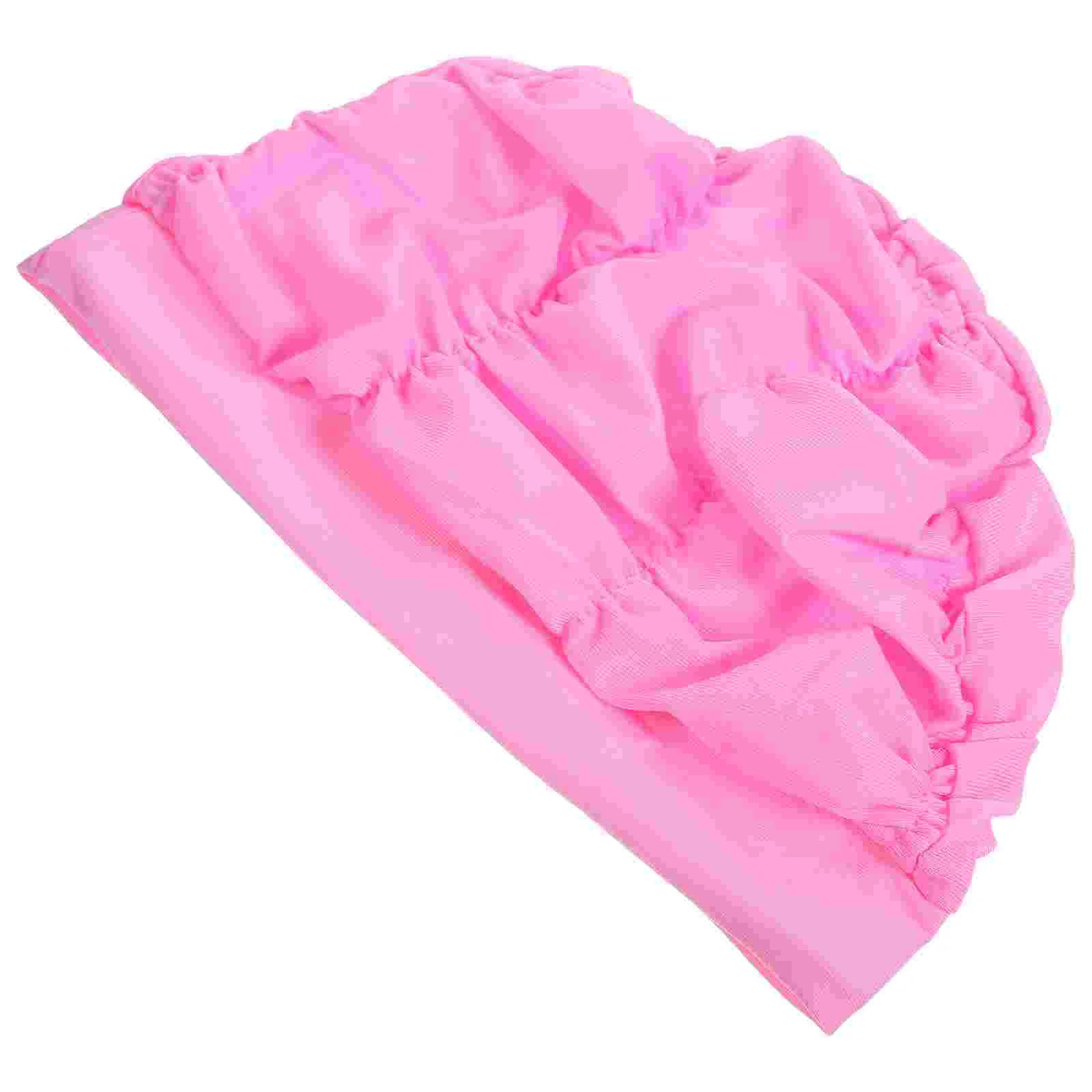 Swimming Cap Large Hat Hair Care for Women Wrinkle Wear-resistant Hats Protection Caps Child