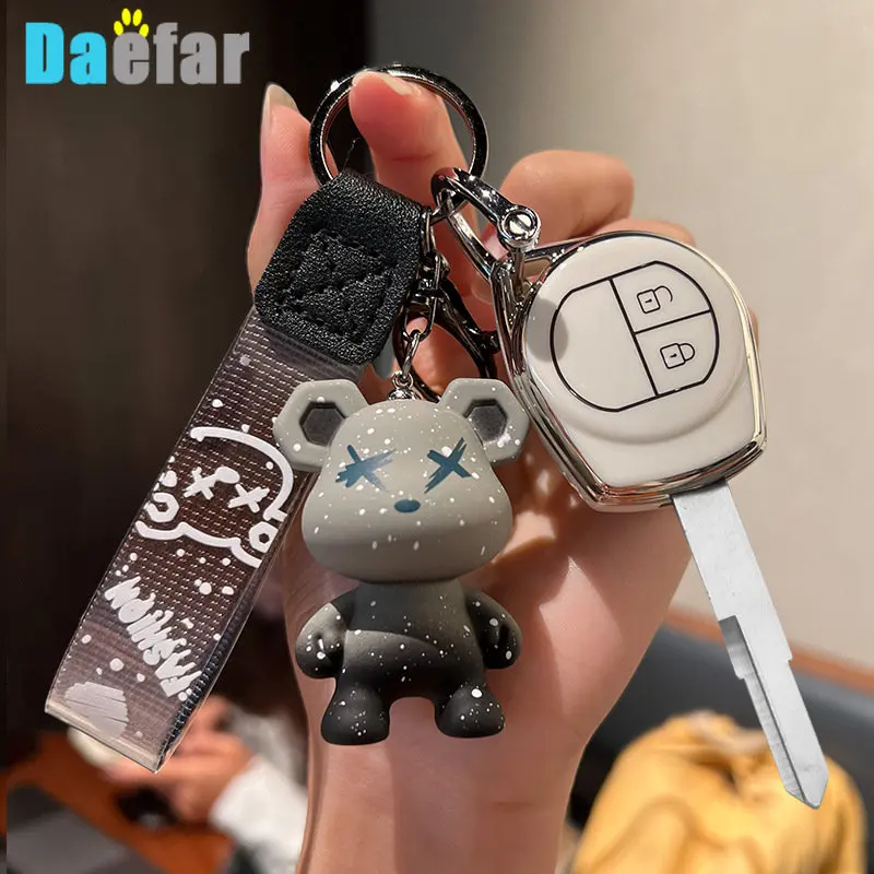 Nuova Cover Per Chiavi Auto In Tpu Per Suzuki Alto Baleno Window Grand Liana Cap Sx4 Swift Vitara Portachiavi Accessori Shell