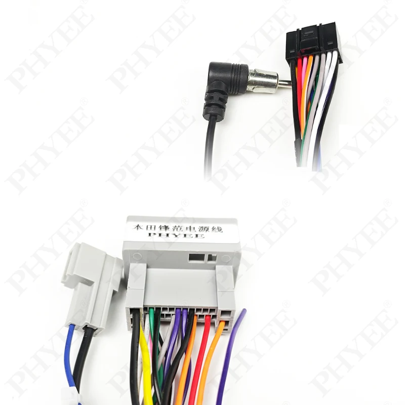 ラジオ配線ハーネス 16 ピンプラグ - 24 ピンヘッドユニットオーディオ