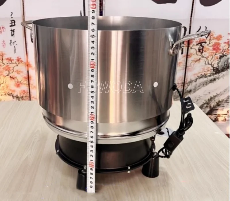 2.5KG Household Commercial Baked Bean Roaster High Air Volume Coffee Bean Silver Skin Cooling tray stirring Machine