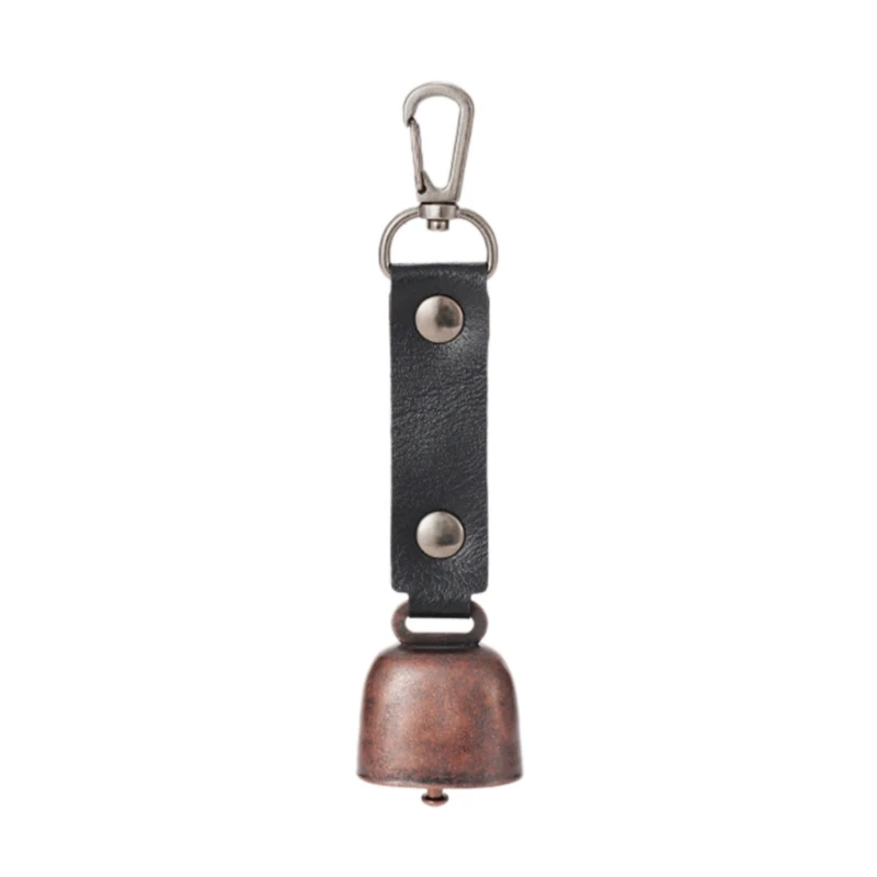Portable Bear Bells Brass Wind Chimes Backpacks Tent Pendant Anti-Lost Pet 4