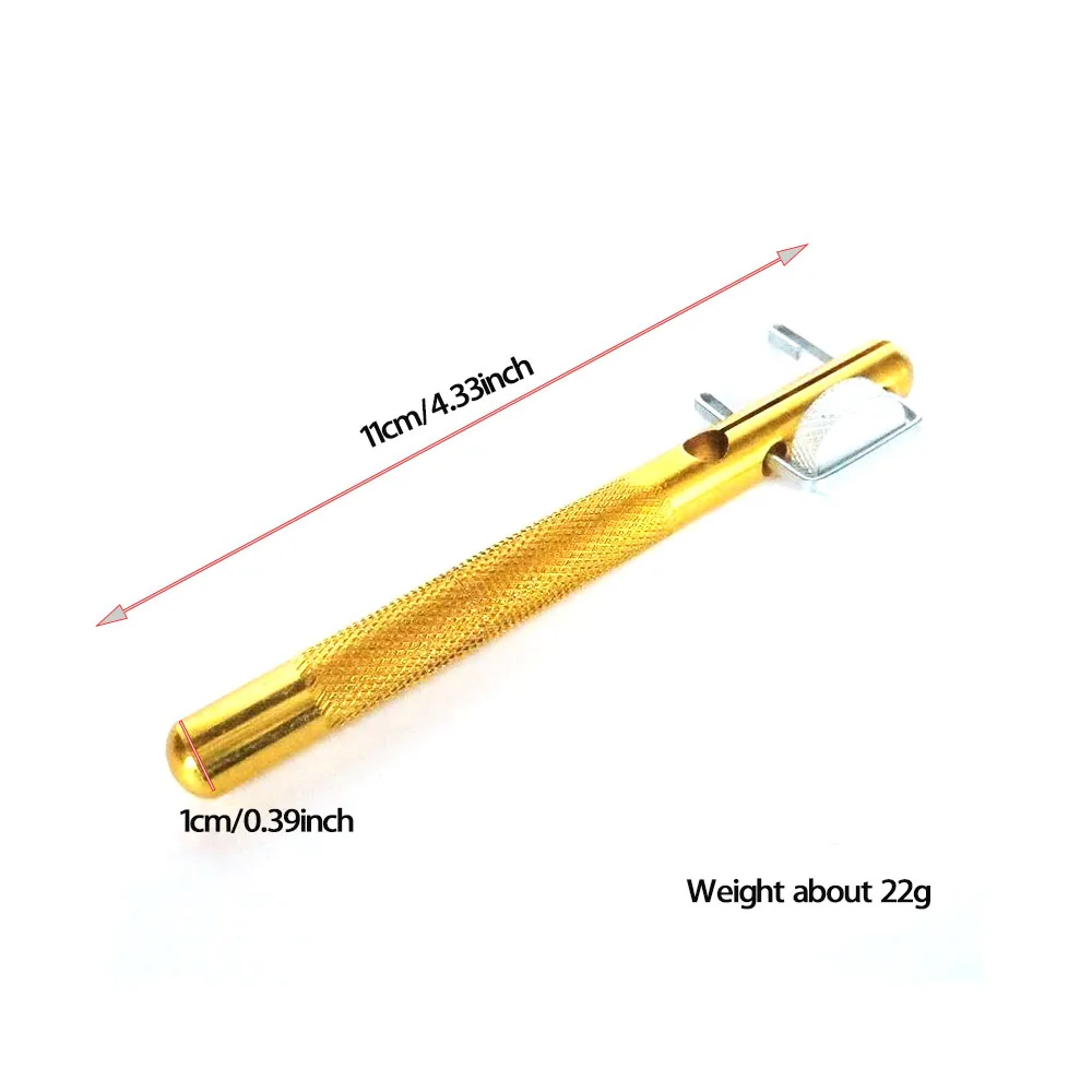 MNFT 1 PCS Full Metal Fishing Hook Knotting Tool & Tie Hook Loop Making Device & Hooks Decoupling remover Carp Fishing Accessory