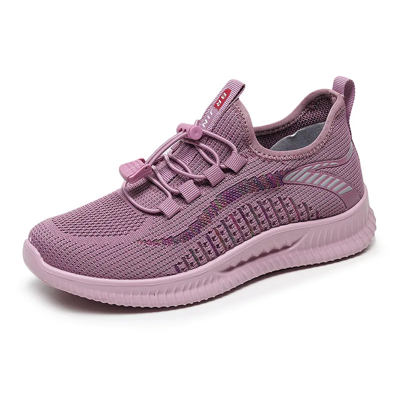 Women Casual Shoes Fashion Breathable Walking Mesh Flat Shoes Sneakers Women Gym Vulcanized Shoes Large Size Shoes for Women 