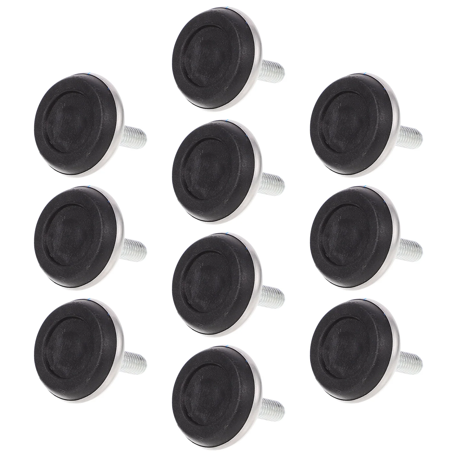 

10 Pcs Foot Pad Screw Furniture Leveling Feet Stainless Adjustable Levelers Legs