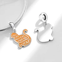 New 925 Silver Friends Good Friends Series Boutique Colorful Charm Pendant Fit for Original Bracelets DIY Jewelry Accessories 2