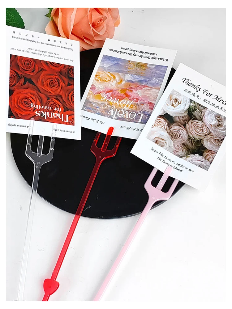 80pcsFlowerArrangementDecorationCardFixingPlasticFlowerForkCardHolder.jpg