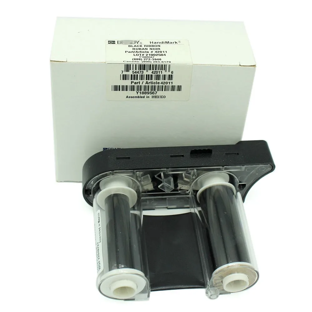 

Ink Ribbon Cassette HandiMark Black Ribbon Ruban Noir Y1889567 For Portable Handheld Label Printer