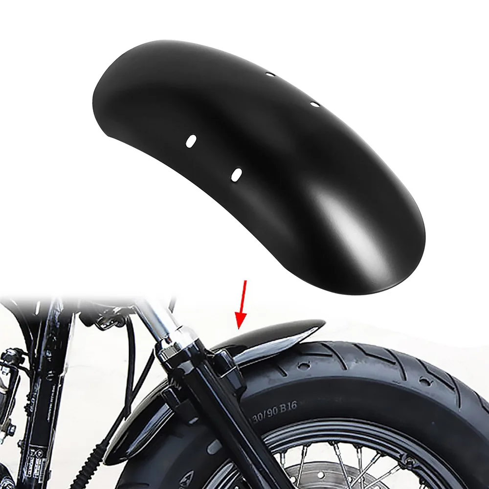 

Motorcycle Cafe Racer Front Fender Chopper Mud Flap Fairing Splash Mudguard For Triumph KTM BMW Harley Davidson Modified Fender