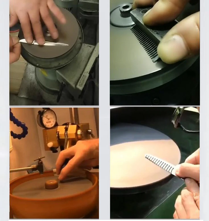 8"200MM Diamond Resin Wheel Grinding Disc for Hairdressing Scissor/Electric Clipper/Jade/Gem/Steel Knife Polishing Disc