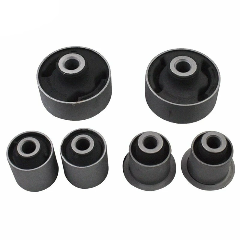 

Front Lower Control Arm Inner & Outer Bushing Kit Set Of 6 For Accord TL TSX