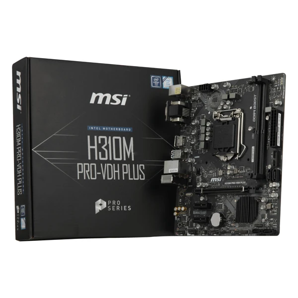 Игровая Материнская плата MSI H310M PRO-VDH плюс mATX LGA1151 | Компьютеры и офис