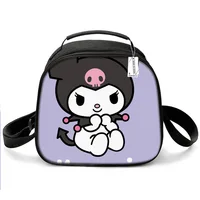 Cartoon cute portable lunch bag for primary and secondary school students Kuromi Kuromi children's ice bag insulation bag 6