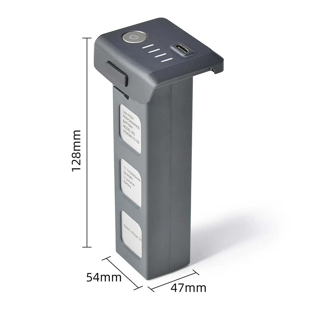Brushless Drone Battery para Sjrc f7 4k Pro Original Acessórios Peças 11.1v 2600mah - Image 6