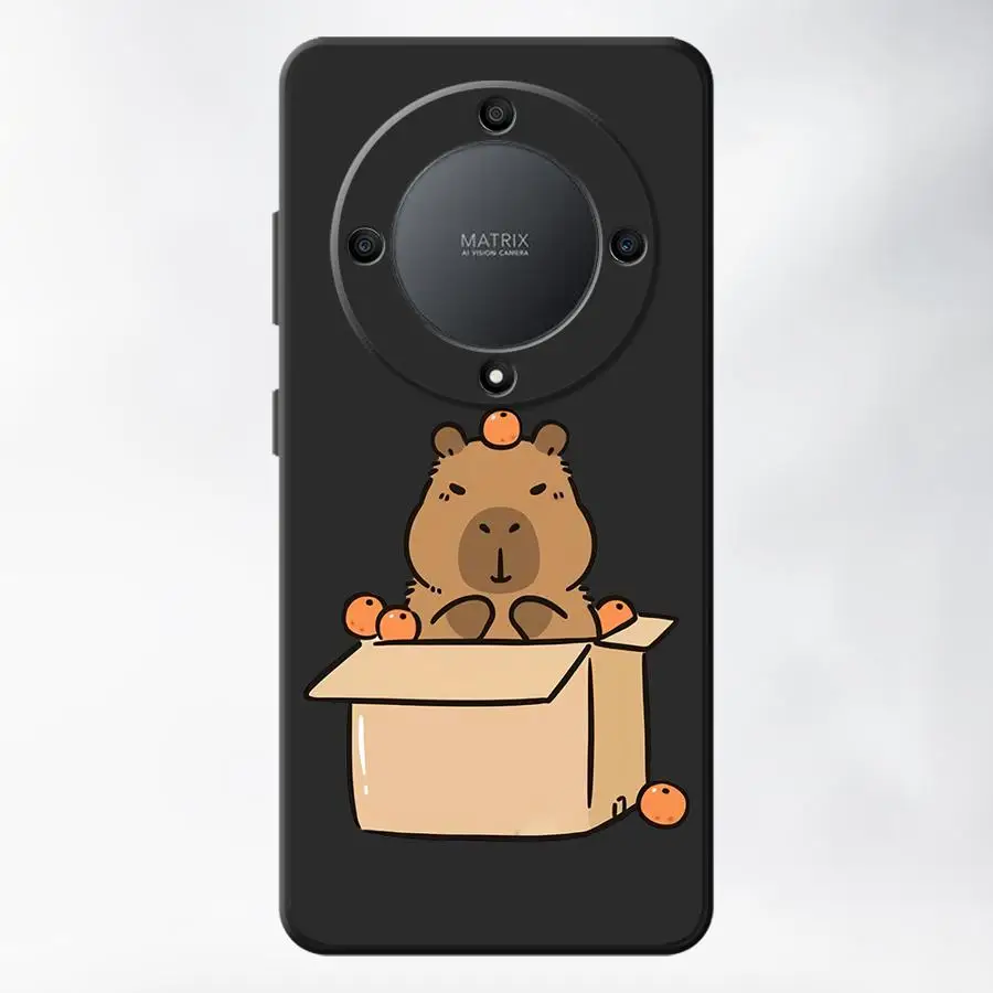 Cute Capybara Soft Armor Phone Case Cover