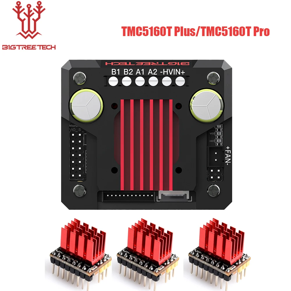 BIGTREETECH TMC5160 Pro V1.1 Driver High Power 3D Printer Parts For BTT Octopus Pro SKR V1.4 Turbo TMC2209 Mini E3 газонокосилка stiga turbo power 53 s b 292166028 st1