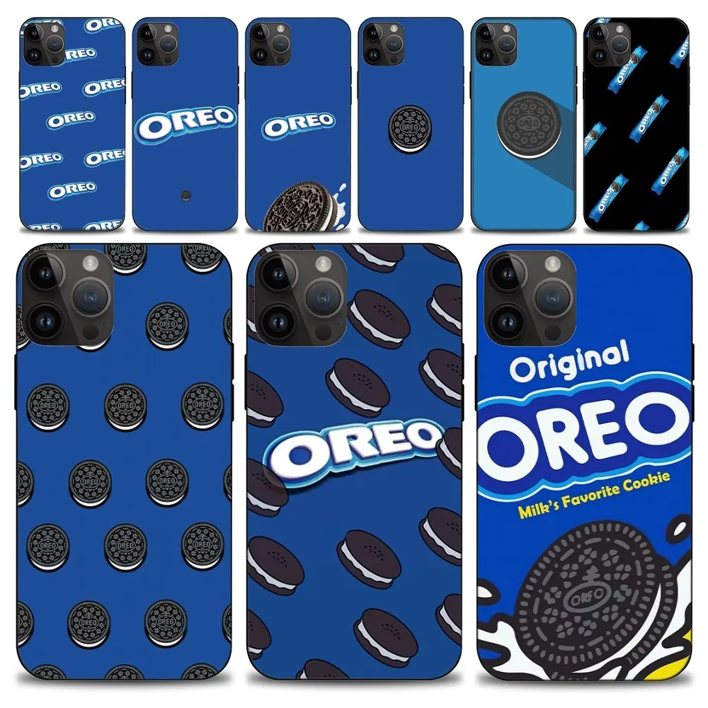 Custodia Per Telefono O-Oreo Biscuits Iphone15 14 13 12 11 Pro Max Mini X 7 8 Custodia Morbida