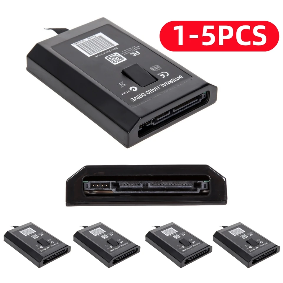 XBOX 360 Slim 20GB 60GB 120GB 250GB用1/2pcsハードディスク