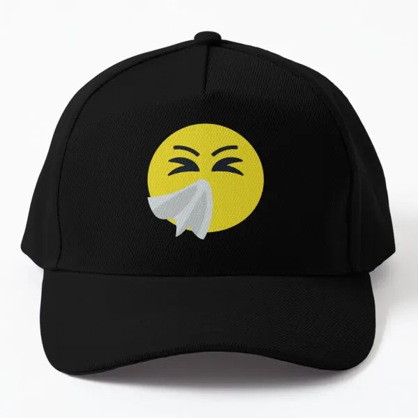 

Sneezing Smiley Gesundheit Tissue All Baseball Cap Hat Boys Bonnet Sun Casquette Summer Spring Black Hip Hop Czapka Casual