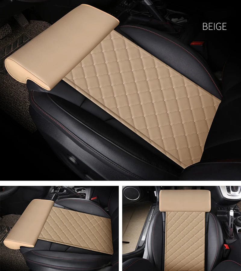 Genouillère universelle pour voiture, contrôle de porte de voiture, coussin  de jambe, coussin de jambe, soutien de jambe de repos ATIONS, coussin de  genou, oreiller de remplissage d'espace de siège - AliExpress