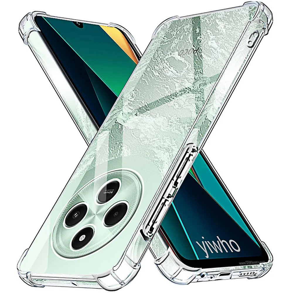 Luxury Clear Shockproof Full Cover Transparent Phone Case