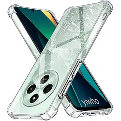 Luxury Clear Shockproof Full Cover Transparent Phone Case (Poco C75)