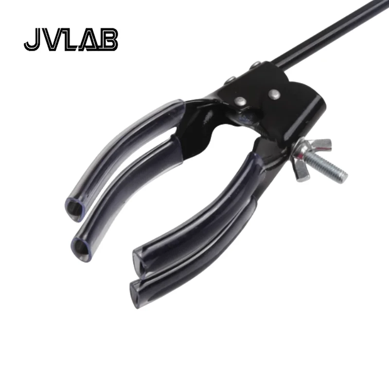 Laboratory Universal Clamp Four-Jaw clamp Flask Clamp Condenser Tube Anti Slip Rubber