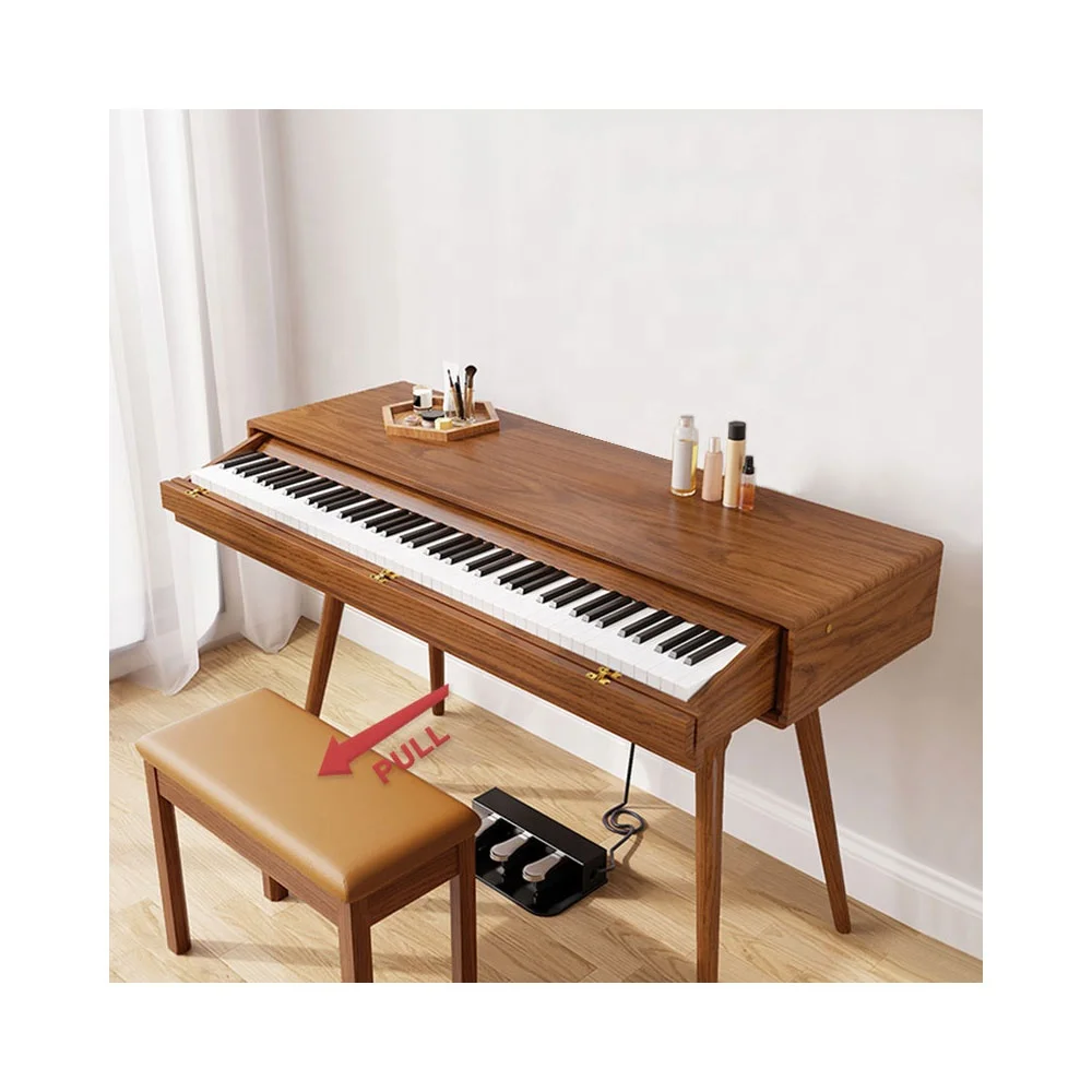 

Developer New Design Weighted Key Drawer Digital Keyboard Electronic Piano Instruments