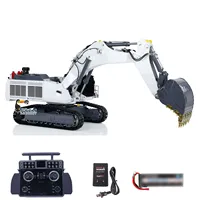 LESU 1/14 RC Hydraulic Excavator AOUE 9150 FrSky XE Lite Remote Control Diggers Construction Vehicle W/O Light System THZH1544 1