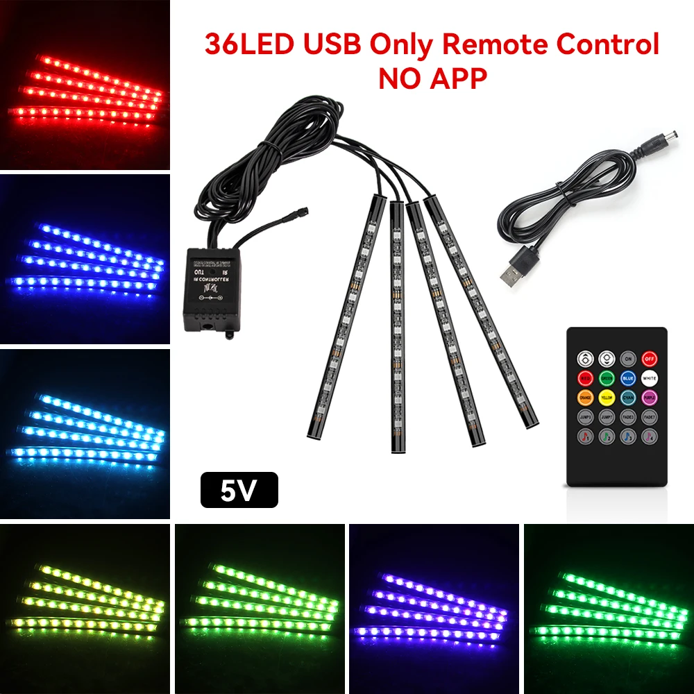 36LED Remote USB