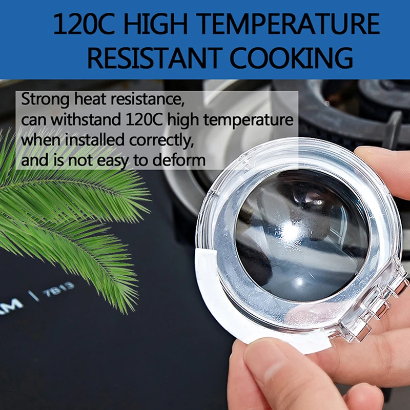 Gas Stove Control Knobs 2/4/8 Pcs Gas Stove Oven Knob Cover Padlock Lid Lock Protector Baby Kitchen Safety Children Protection Switch