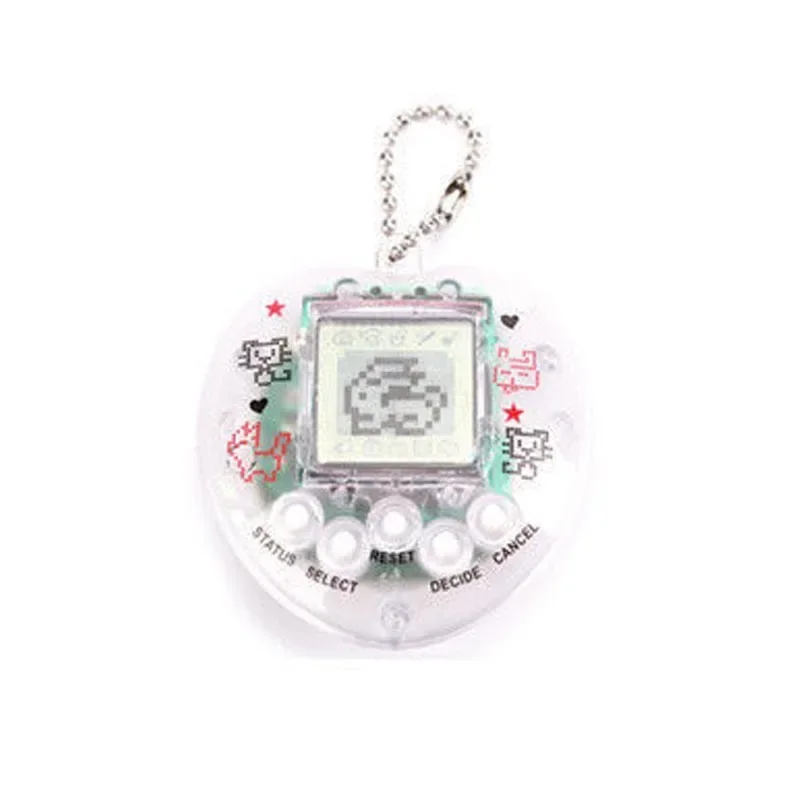 TAMAGOTCHI バーチャルペット ホワイト Original Tamagotchi - White with Black - Walmart.com