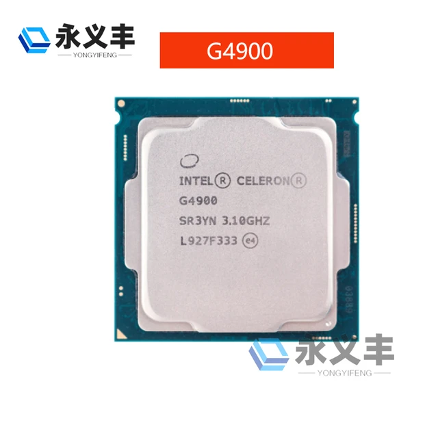 Intel Celeron G4900 3.1GHzデュアルコアスレッド,54w,cpuプロセッサー ...