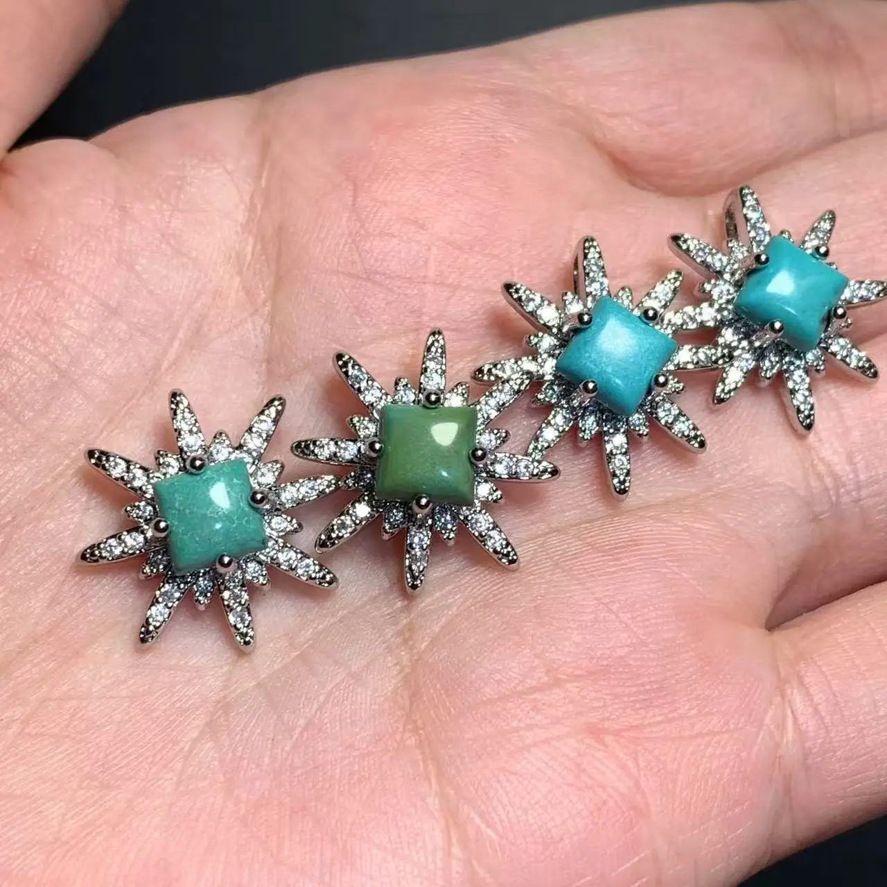 OVAL Natural turquoise Pendant Necklace Fine Jewelry Handmade Stones Wholesale Healing Energy Gift Lucky Jewelry