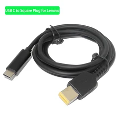 Universal USB-C to DC Power Adapter Cable (Square Plug)