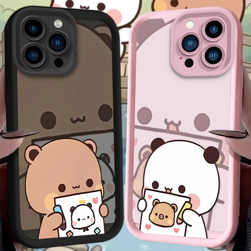 Stylish Hot BuBu DuDu Couple Silicone Phone Case