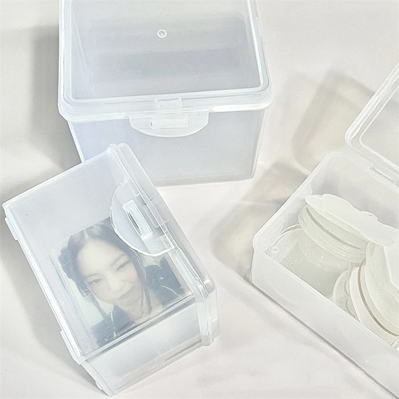 Storage Box Card Sleeve Hand Ledger Tape Gupan Dustproof Box plastic storage box