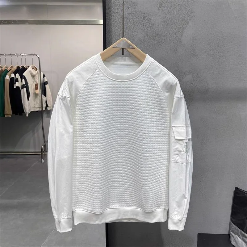 Description Picture 4 of itemKorean Luxury Clothing Golf Tee Men's Golf Wear 2024 Spring New Long Sleeved Golf T-shirt Men's Golf Apparel Tennis Fake Two Top