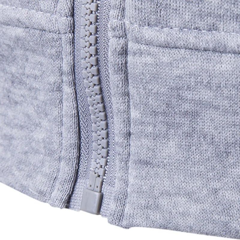 Men's Fashion Tank Tops Sleeveless Hoodie Vest Slim Fit Zipper Sweatshirt