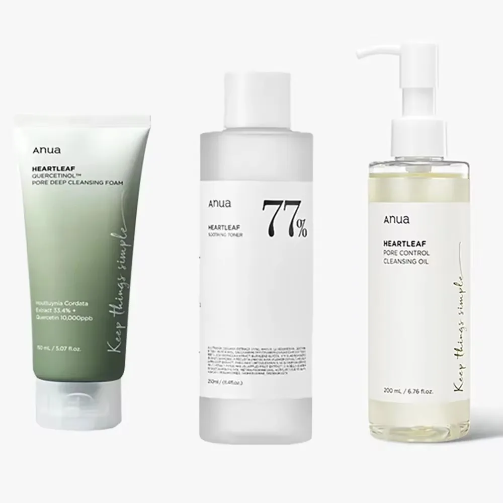 Anua Skin Care Products Toner Makeup Remover Essence Diminishes Fine Lines Niacinamide Essence Cleanser Korean Genuine 2